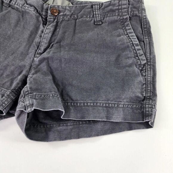 The North Face Women's Gray Standard Fit Short Size 4 Cotton Blend 3" Shorts - Picture 5 of 12